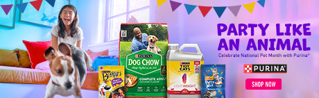 Celebrate National Pet Month with Purina!
