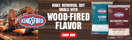 Make Memorial Day Meals with Kingsford Wood-Fired Flavor Pellets!