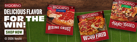  Delicious Flavor For The Win – Save $1.00 off 2 DiGiorno® Pizzas!
